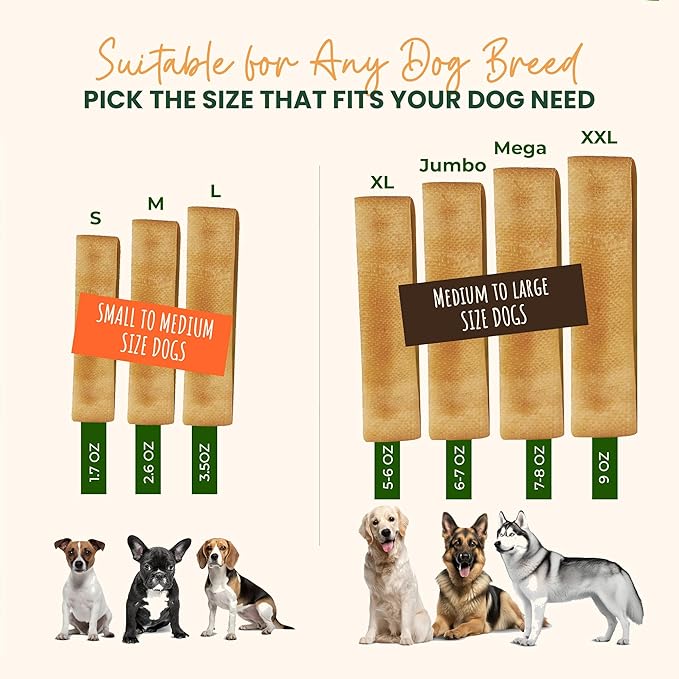 KATHMANDU'S Authentic Yak Cheese Himalayan Dog Chews - All Natural and Protein-Rich Nutrition Dog Treats, Long Lasting Chews for Aggressive Chewers, Odor Free Yak Chew | Small/Medium (Pack of 2)