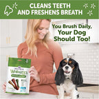 Wellness WHIMZEES Value Box Dog Dental Treats, Natural Chews, Small Size, (89 Count)