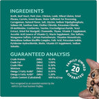 Optimeal Grain-Free Wet Cat Food – Lamb & Veggies Recipe, High Protein & Moisture Rich Indoor Adult Cats Food, Tender Morsels in Savory Gravy Natural Ingredients - 3 oz Pouches, 12 Pack