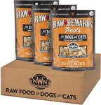 Northwest Naturals Raw Rewards Freeze-Dried Sweet Potato Treats for Dogs and Cats - Bite-Sized Pieces - Healthy, 1 Ingredient, Human Grade Ingredients, All Natural, Made in USA, 2 Oz (Pack of 3)