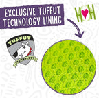 HuggleHounds Plush Bone Dog Toy - Dog Fuzzy Bone Toy, Durable Stuffed Soft Fleece for Large Breeds, Puppies, Faux Sheepskin - 12" HuggleHug & 2 Fl Oz Lavender Spray