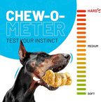 Sitka Farms Beef Cheek ROLL Bully Dusted 5-6 Inch (10 Count) Extra Thick Dog Chew Bones No Rawhide Sourced from Free Range Grass Fed/Healthy Teeth and Gums for Small Medium and Large Dogs