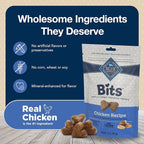Blue Buffalo Bits Soft Dog Treats for Training, Made With Natural Ingredients & Enhanced with DHA, Beef, Salmon, Turkey, & Chicken 4-oz Variety Pack, 4 ct