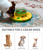 Dog Puzzle - Food Puzzle Toy Feeder, Treat Puzzles for Mental Stimulation (Push)