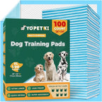 100 Count Dog Pee Pads Extra Large 28"x34", Super Absorbent X-Large 100 Pack Puppy Pads Leak-Proof & Quick-Dry Disposable XL Potty Pee Pads for Dogs, Puppies, Doggy