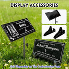 HDSD Memorial Stone Plaque Personalized Granite Grave Marker for Dogs Cats & Loved Ones Laser Engraved Headstone Indoor Outdoor 8×4 or 12×6 Inches