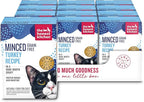 The Honest Kitchen Minced - Turkey in Bone Broth Gravy Wet Cat Food, 5.5 oz (Pack of 12)