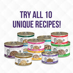 Weruva TruLuxe Cat Food, Honor Roll with Wild-Caught Saba in Gravy, 6oz Can (Pack of 24)