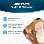 Blue Buffalo Tastefuls Flaked Wet Cat Food, Made with Natural Ingredients, Fish and Shrimp Entrée in Gravy, 5.5-oz Cans (24 Count)