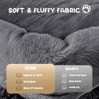 MoNiBloom 60 Inch Cat Tree Tower for Indoor Cats Large Adults, Cat Tower with Scratching Post, Multi-Level Furniture Activity Center with Cat Condo Pet Play House, Smoky Grey