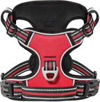 HEELE Dog Harness Harness for Small Dogs No Pull Dog Vest Harness for Small Dog with Soft Handle Reflective for Outdoor Training, Red, S