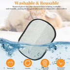 2PCS Upgraded 5-Finger Pet Hair Removal Glove for Cats & Dogs, Reusable Electrostatic Pet Hair Remover Gloves, Efficient Pet Grooming Gloves Brush Tool for Furniture, Clothing, Couch & Carpet