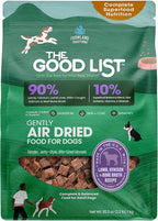 Farmland Traditions The Good List Air-Dried Dog Food, Premium Lamb, Venison, & Bone Broth for Dogs, Protein Rich & Grain-Free Nutrition, 2.2 Pound Bag