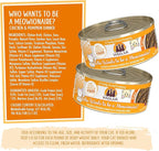 Weruva Classic Cat Paté, Who Wants to be a Meowionaire? with Chicken & Pumpkin, 5.5oz Can (Pack of 8)