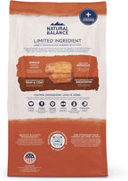 Natural Balance Limited Ingredient Adult Grain-Free Dry Dog Food, Salmon & Sweet Potato Recipe, 12 Pound (Pack of 1)
