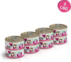 B.F.F. Play - Best Feline Friend Paté Lovers, Aw Yeah!, Tuna & Duck Double Dare with Tuna & Duck, 5.5oz Can (Pack of 8)