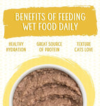 Weruva Classic Cat Paté, Press Your Dinner with Chicken, 5.5oz Can (Pack of 8)