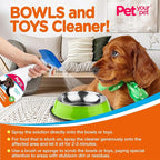 Dog Bowls and Toys Cleaner – Cleaning Spray for Pet’s Toys & Bowls with Plant-Derived Ingredients – Multipurpose Spray for Clean Products - Indoor/Outdoor Dog Lovers Essentials