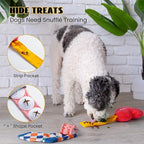 Nocciola 5 PCS Father's Day Dog Toys, Fun Squeaky Dog Toy for Small Medium Breed, Puppy Puzzle Dog Toy to Keep Them Busy