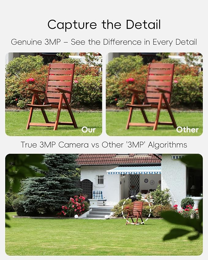 ZUMIMALL Cameras for Home Security 2-Pack (Black) - 2.4G/5G WiFi, Wired Camera for 24/7 Recording | Motion & Noise Detection, Auto Tracking, Cloud & No-Monthly-Fee SD Storage | Works with Alexa Google