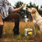 Freeze Dried Cat and Dog Treats Quail Egg Yolk, Healthy Tasty Snacks for Cats Dogs Training, Natural Freeze-Dried Limited Ingredient,Wholesome and Delicious Snacks for Pets (M, Egg)