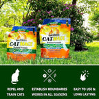 Nature's Mace Cat Mace, 22lb, Cat Repellent Granular Outdoor to Keep Cats Away, for Yard, Garden, Plants, Anti Cat Pee Deterrent, Training Tool, Animal Repellent, Safe Around People, Pets, Plants