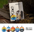 Personalized Dog Tags - Custom QR Code Pet ID Tags - Free Online Scan for Instant Pet Location Alert Email