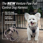 Doggie Design Venture Paw No Pull Dog Harness - Simple Adjustable Puppy Harness - Anti Pull Dog Collar for Walks and Outdoor Adventures - Dried Sage, M