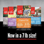 ORIJEN Grain Free High Protein Premium Dry Cat Food Six Fish Recipe 7lb Bag