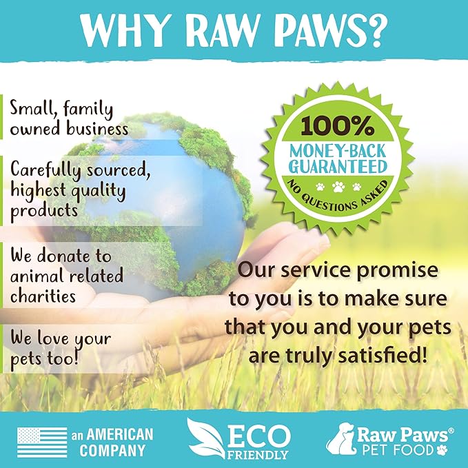 Raw Paws Organic Pumpkin Powder for Dogs & Cats (8-Ounce) - Made in USA - Diarrhea & Constipation Relief - Anti Scoot Powdered Pumpkin for Dog - Fiber for Dogs - Dried Food Topper