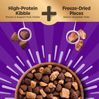 Wellness CORE+ Dry Dog Food with Freeze Dried Pieces, Large Breed, Wholesome Grains, High Protein, Natural, Chicken & Turkey Recipe, (20-Pound Bag)