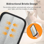 2 Pcs Static Pet Hair Removal Gloves, Reusable Electrostatic Pet Cat Dog Hair Remover Grooming Gloves Brush Tool for Couch, Furniture, Carpet, Car Seat