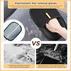 1 Pcs Electrostatic Pet Hair Removal Gloves, 2025 New Reusable Efficient Grooming Gloves for Pet Hair, Dogs Cats Hair Grooming Gloves for Furniture, Carpet, Pet Grooming, Car Seat, Clothes