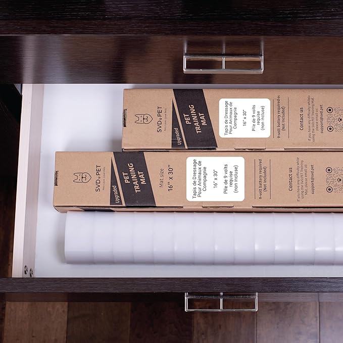 SVD.PET Pet Training Mat with Tester, 60" X 12", Pet Shock Pad, Dogs & Cats Electronic Repellent Mat for Indoor, 3 Training Modes, 5 Levels, Auto Power Off Safe Protection, Keep Dog Off Couch