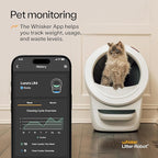 Litter-Robot 4 Supply Bundle by Whisker, White - Automatic, Self-Cleaning Cat Litter Box, WiFi Enabled, Includes Litter-Robot 4, 3 OdorTrap Refills, 10 Liners, 30 Cleaner Wipes, & 2 Carbon Filters