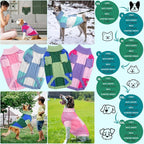 Turtleneck Pet Sweaters for Dogs Boys or Girls,Color Inlay and Moving Needle Pattern Dog Sweater,Pet Clothes,Dog Sweaters,Suitable for Various Breeds Dogs or Sizes(Green Group,2XL)