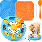 Advanced Dog Puzzle Toys for IQ Training & Mental Stimulation,Dog Lick Mat with Suction Cups for Anxiety Relief and Keeping Them Busy