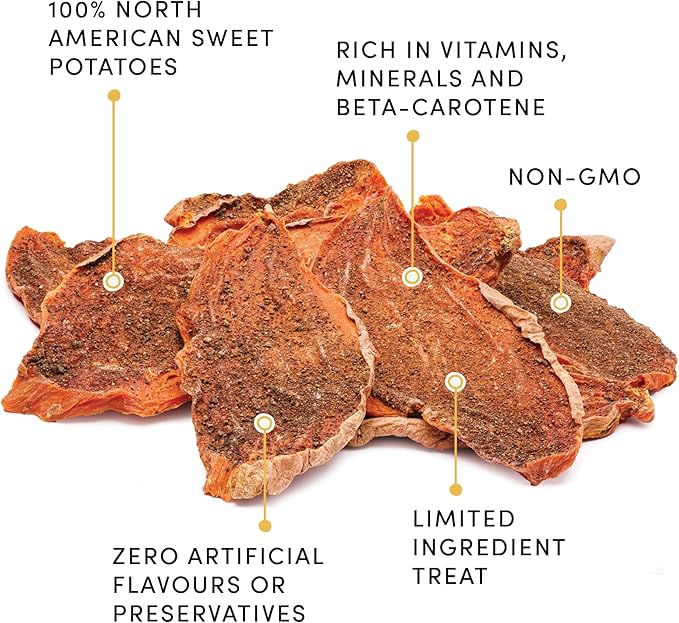 Crumps' Naturals Sweet Potato And Liver For Pets, 11.6-Ounce