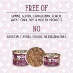 Weruva Cats in The Kitchen, The Double Dip with Chicken & Beef Au Jus Cat Food, 3.2oz Can (Pack of 24)