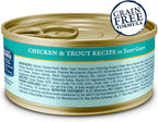 Blue Buffalo Wilderness Flaked Chicken & Trout Adult Wet Cat Food, 5.5 oz., Case of 24