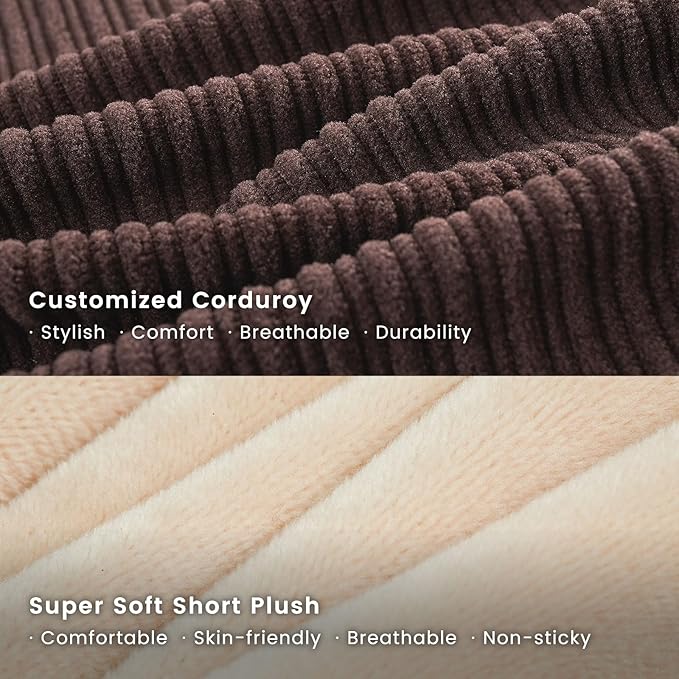 Miguel Orthopedic Dog Bed for Medium Small Dogs, Memory Foam Pet Bed Washable Removable Cover, Calming Puppy Bed with Sides, Dog Couch Comfort Sofa, Egg Foam Support, Non-Slip Bottom, Brown 24 inches