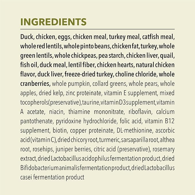 ACANA Highest Protein Grasslands Grain-Free Dry Cat Food, Duck, Free-Run Chicken and Eggs Cat Food Recipe, 4lb
