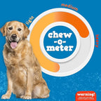 Jack&Pup 6" Bully Sticks for Dogs | Premium Odor Free Bully Sticks for Large Dogs | All Natural Beef Pizzle Sticks (6 Inch Standard, 12 Pack)