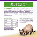 Wellness Complete Health Pate Adult Wet Cat Food, Natural, Protein-Rich, Grain Free, 5.5 Ounce, 24 Pack, (Turkey)