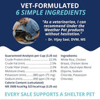 Under the Weather Easy to Digest Bland Diet for Sick Dogs - Always Be Ready - Contains Electrolytes - Gluten Free, All Natural, Freeze Dried 100% Human Grade Meats - Chicken, Rice & Bone Broth