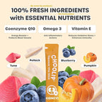 Grab & Go Squeeze Vita Stick Lickable Treats for Dogs & Cats. 49 Kidney Support Sticks with Essential multivitamins. Soft and Tasty Paste for All Life Stages, Supporting Kidney Health