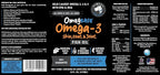 Omegease Fish Oil for Dogs & Cats - Finest for Pets Omega 3 for Cats & Dogs - Supplement for Skin & Coat, Itching, Shedding, Joints & Immune Health - 100% Pure Omega Fish Oil with EPA & DHA (16 oz)