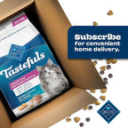 Blue Buffalo Tastefuls Natural Dry Food for Adult Cats, Hairball Control, Chicken & Brown Rice Recipe, 15-lb. Bag