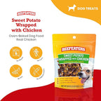 Beefeaters Sweet Potato Wrap with Chicken – Dog Treat. No Corn, Wheat, Soy or Gluten, Low Fat, Whole Muscle Jerky, Ideal for Training & Snacks