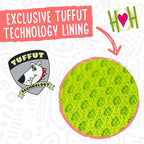 HuggleHounds Knottie Plush Dog Toy - Dog Stuffed Animal Toy, Puppy Toys, Squeaky Dog Toy for Small, Medium & Large Dogs, Durable Plush to Keep Them Busy, Officially Licensed - Army Mule, Small